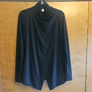 Old Navy Black Activewear  Lightweight Cardigan Size Small Tall